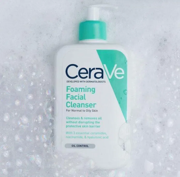 Sữa rửa mặt dành cho nam Cerave Foaming Facial Cleanser For Normal To Oily Skin (Ảnh: Internet).