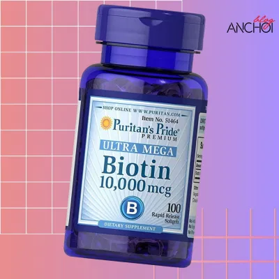 Puritan’s Pride Biotin là viên uống được nghiên cứu cẩn thận, an toàn tại Mỹ (Nguồn: BlogAnChoi)