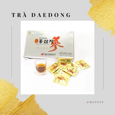 Trà hồng sâm Daedong (Ảnh: Internet). Trà hồng sâm Daedong (Ảnh: Internet).