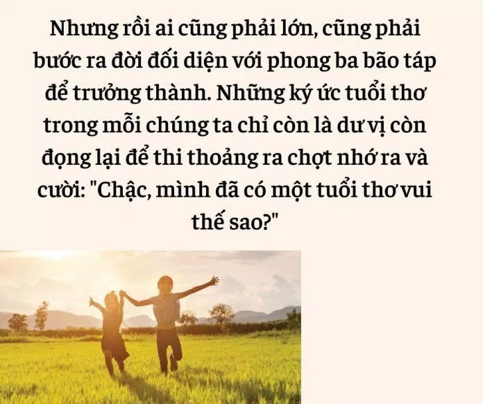Mình đã từng có một tuổi thơ vui và đáng nhớ như vậy (Ảnh: BlogAnChoi) Mình đã từng có một tuổi thơ vui và đáng nhớ như vậy (Ảnh: BlogAnChoi)