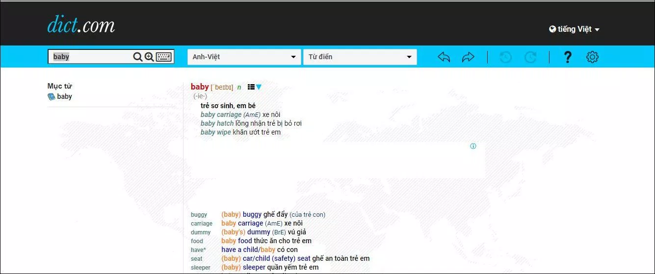Từ điển online Lingea (Ảnh: Internet). Từ điển online Lingea (Ảnh: Internet).