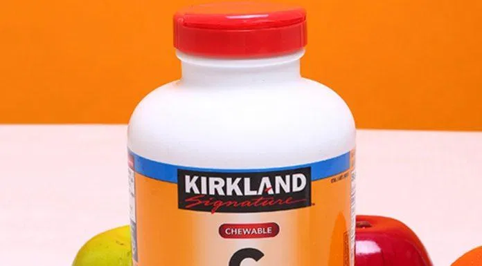 Viên uống đẹp da Vitamin C Kirkland (Ảnh: Internet).