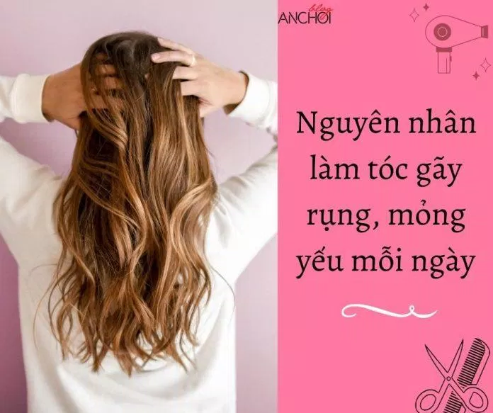 Mái tóc chắc khỏe cần được chăm sóc cẩn thận từ bên trong ra ngoài (Nguồn: BlogAnChoi)