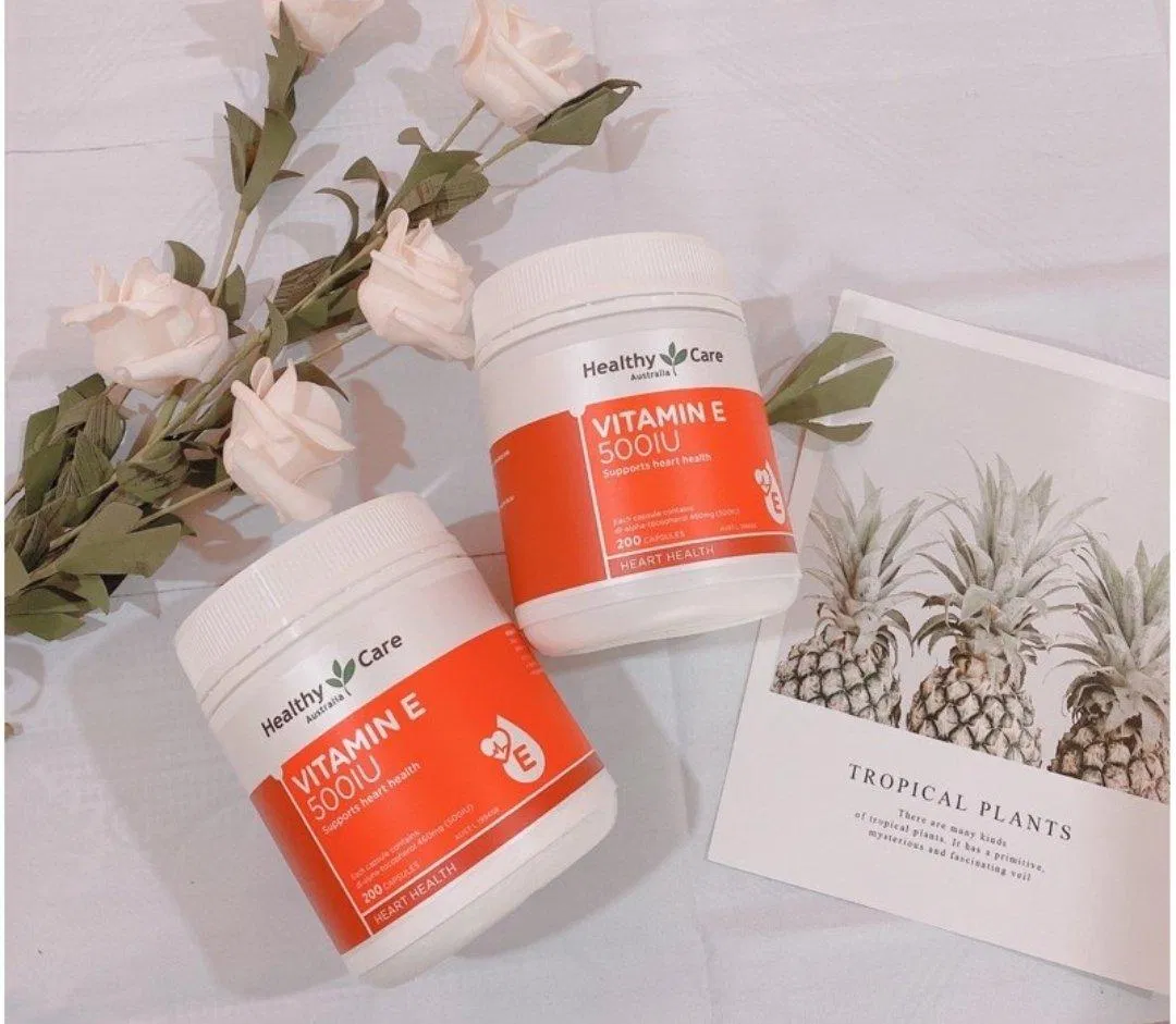 Viên uống bổ sung Vitamin E Healthy Care (Ảnh: Internet).