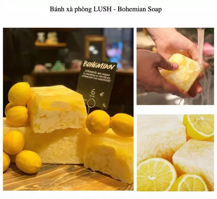 Xà phòng Lush - Bohemian Soap (Nguồn: Internet)