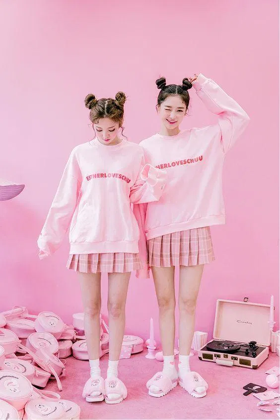 Tone màu hồng xinh xắn năng động (Nguồn: Internet)