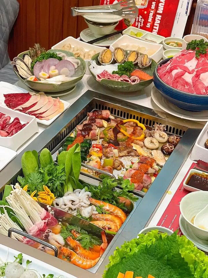 Buffet lẩu & nướng Ăn Được Phúc (Ảnh: Internet)