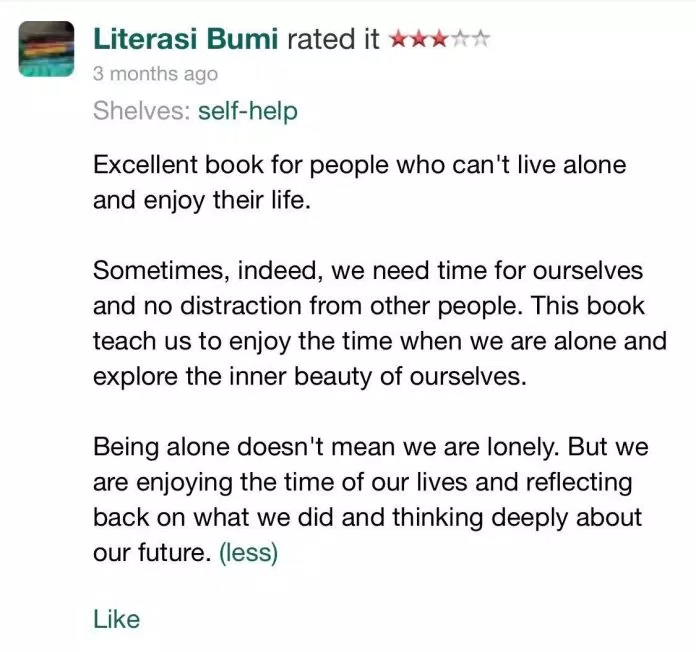Đánh giá của độc giả trên trang goodreads.com ( ảnh goodreads.com) Đánh giá của độc giả trên trang goodreads.com ( ảnh goodreads.com)