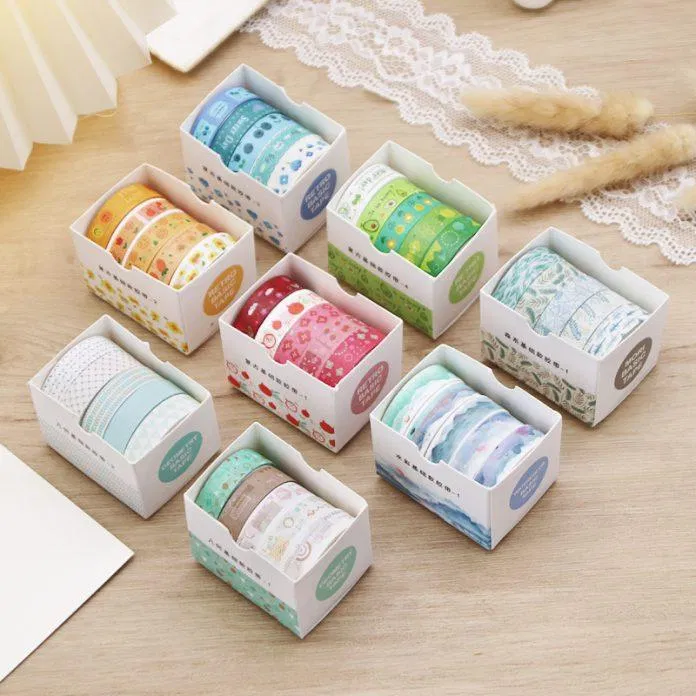Washi tape chống nước (Nguồn: Internet) Washi tape chống nước (Nguồn: Internet)
