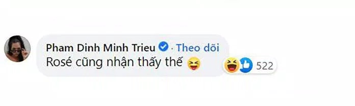 Minh Triệu nhận mình là "Rosé" (Nguồn: BlogAnChoi) Minh Triệu nhận mình là "Rosé" (Nguồn: BlogAnChoi)