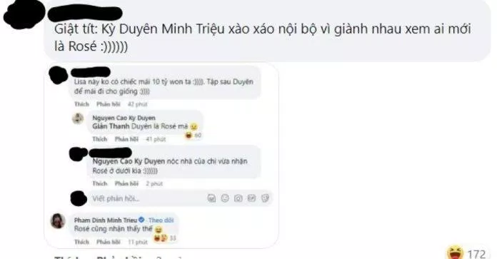 Bình luận thích thú của fan trước sự đáng yêu của cặp đôi (Nguồn: BlogAnChoi)