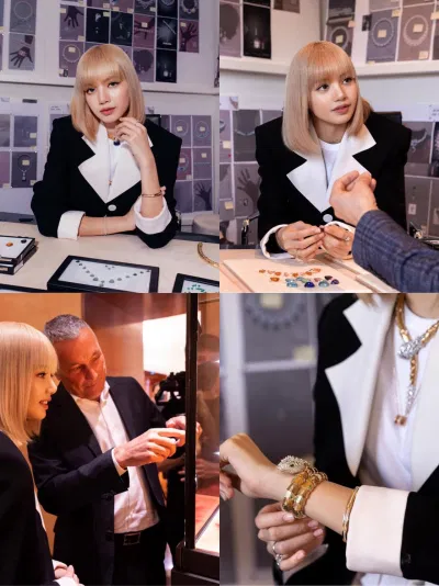 Lisa đến thăm cửa hàng của BVLGARI tại Ý vào ngày 16/3 (Nguồn: Internet) Lisa đến thăm cửa hàng của BVLGARI tại Ý vào ngày 16/3 (Nguồn: Internet)