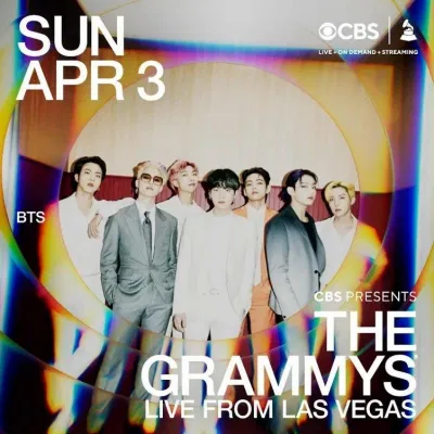 BTS xác nhận sẽ có màn trình diễn trực tiếp tại sân khấu GRAMMY lần thứ 64 (Nguồn: Internet) BTS xác nhận sẽ có màn trình diễn trực tiếp tại sân khấu GRAMMY lần thứ 64 (Nguồn: Internet)