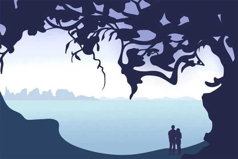 Bạn nhìn thấy gì đầu tiên trong bức tranh này? (Nguồn: Internet) Bạn nhìn thấy gì đầu tiên trong bức tranh này? (Nguồn: Internet)