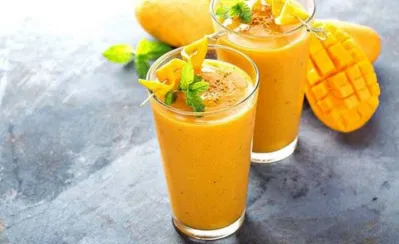 Sinh tố dứa xoài giúp làm đẹp da và tốt cho tiêu hóa (Ảnh: Internet) Sinh tố dứa xoài giúp làm đẹp da và tốt cho tiêu hóa (Ảnh: Internet)