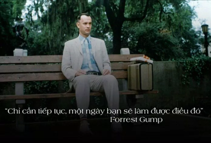 Câu nói nổi tiếng của Forrest Gump truyền động lực sống (Nguồn: Internet)