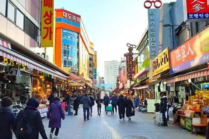 Một góc khu Chợ Namdaemun (Ảnh: Internet)