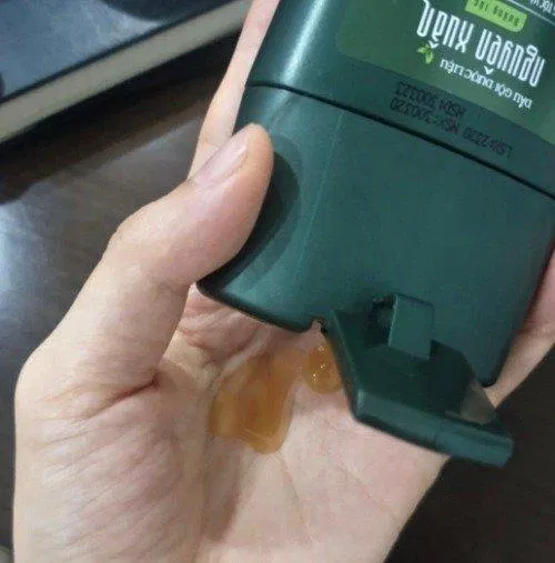 Kết cấu của dầu gội Nguyên Xuân (Nguồn: Internet).