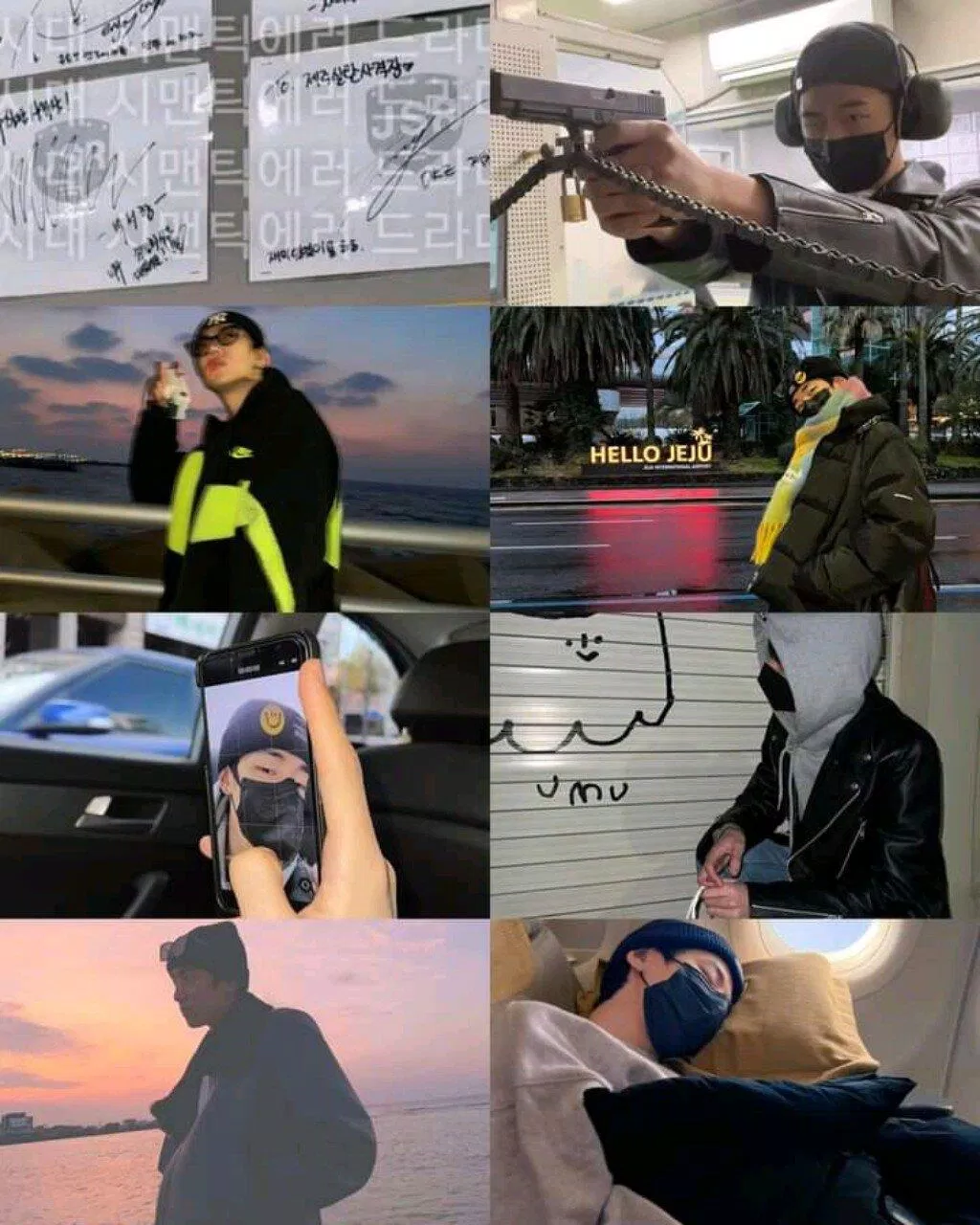 Những "bằng chứng" được Fan soi ra cho thấy hai người đã có khoảng thời gian vui vẻ ở Jeju (Nguồn ảnh: Internet) Những "bằng chứng" được Fan soi ra cho thấy hai người đã có khoảng thời gian vui vẻ ở Jeju (Nguồn ảnh: Internet)