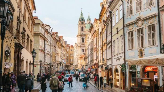 Một góc đường phố Ukraine (Nguồn: Internet) Một góc đường phố Ukraine (Nguồn: Internet)