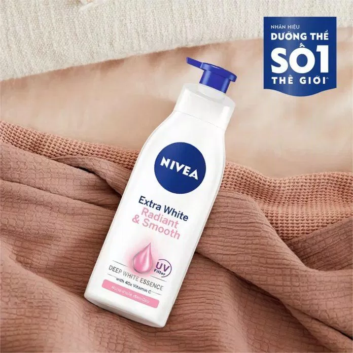 Sữa dưỡng thể Nivea Extra White Radiant & Smooth (Nguồn: Internet)