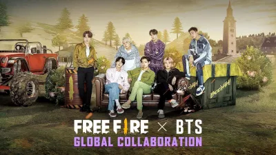 Free Fire công bố đại sứ thương hiệu toàn cầu BTS (Nguồn: Internet) Free Fire công bố đại sứ thương hiệu toàn cầu BTS (Nguồn: Internet)