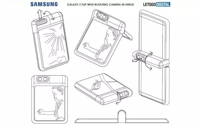 Camera xoay sẽ trông như thế nào? (Ảnh: LetsGoDigital). Camera xoay sẽ trông như thế nào? (Ảnh: Internet).