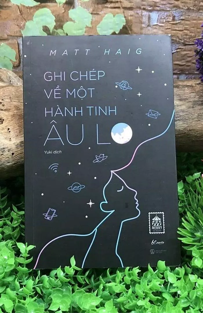 Bìa sách Ghi chép về một hành tinh âu lo (Nguồn: Nhà sách trẻ Online - Tiki)