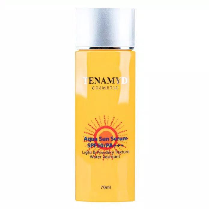 Thiết kế, bao bì của tinh chất chống nắng Tenamyd. (Nguồn: Internet)