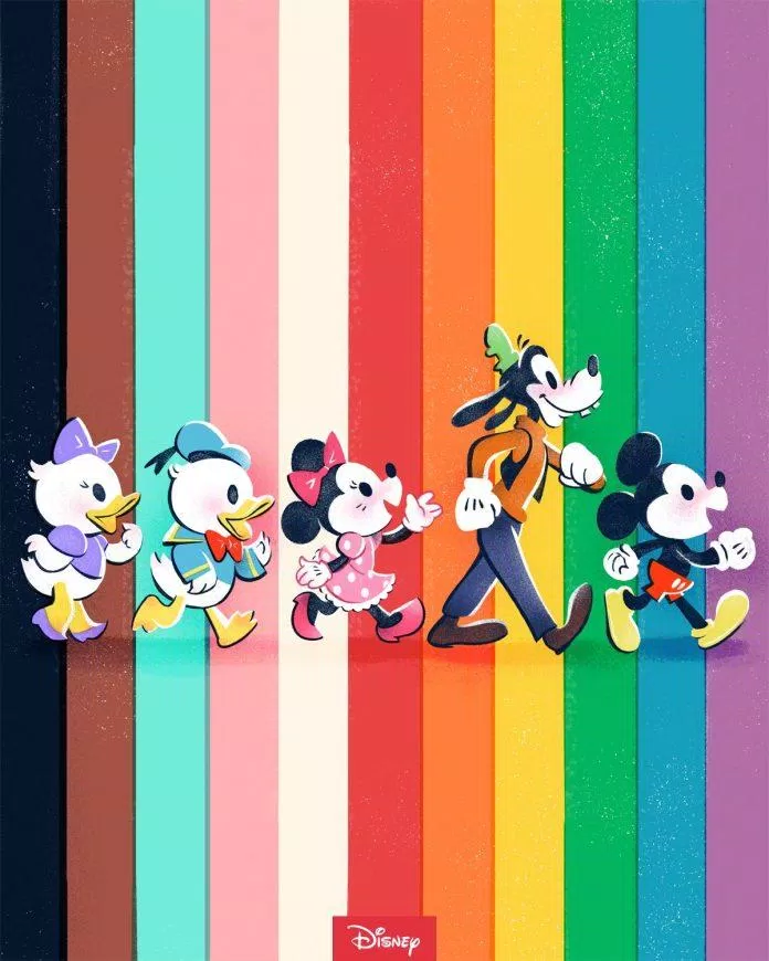Disney hưởng ứng PrideMonth nhưng nhận lại sự mỉa mai. (Nguồn: Internet)