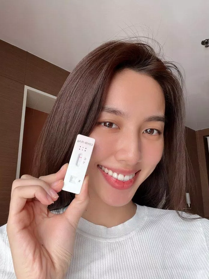 Hoa hậu Thùy Tiên vừa mới khỏi bệnh COVID-19 hôm 15/03 vừa qua (Nguồn: Internet) Hoa hậu Thùy Tiên vừa mới khỏi bệnh COVID-19 hôm 15/03 vừa qua (Nguồn: Internet)