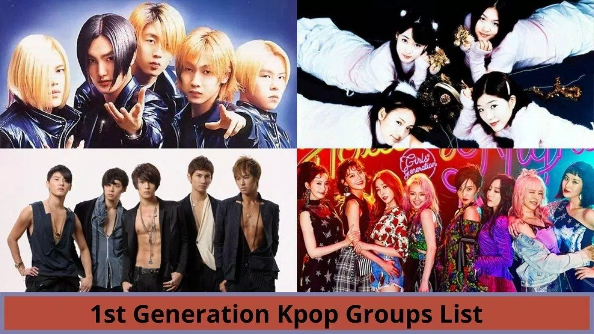 Các nhóm nhạc thế hệ đầu tiên của Kpop (Nguồn: Internet)