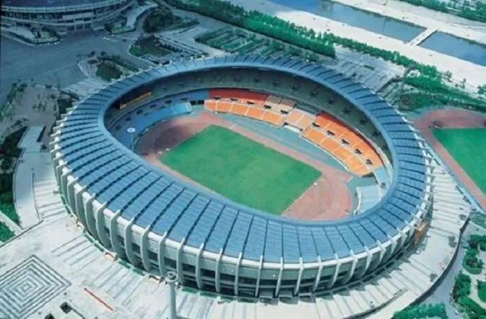 Sân vận động Olympic Jamsil với sức chứa 69.000 người. (Ảnh: Internet)