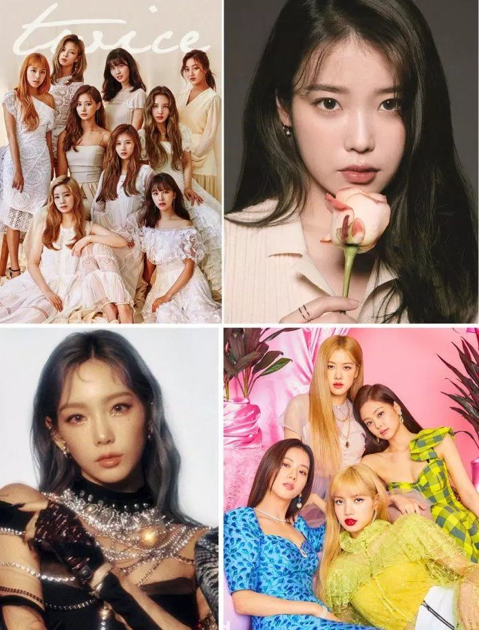 Các nữ idol KPOP được netizen đánh giá có khả năng tổ chức concert tại (ảnh: internet)
