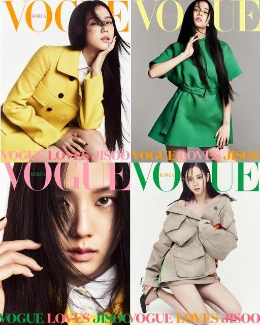 Một số hình ảnh ấn tượng khác của Jisoo trên VOGUE (Ảnh: Internet) Một số hình ảnh ấn tượng khác của Jisoo trên VOGUE (Ảnh: Internet)