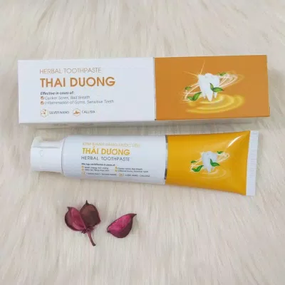 Kem đánh răng dược liệu Thái Dương (Nguồn: Internet)