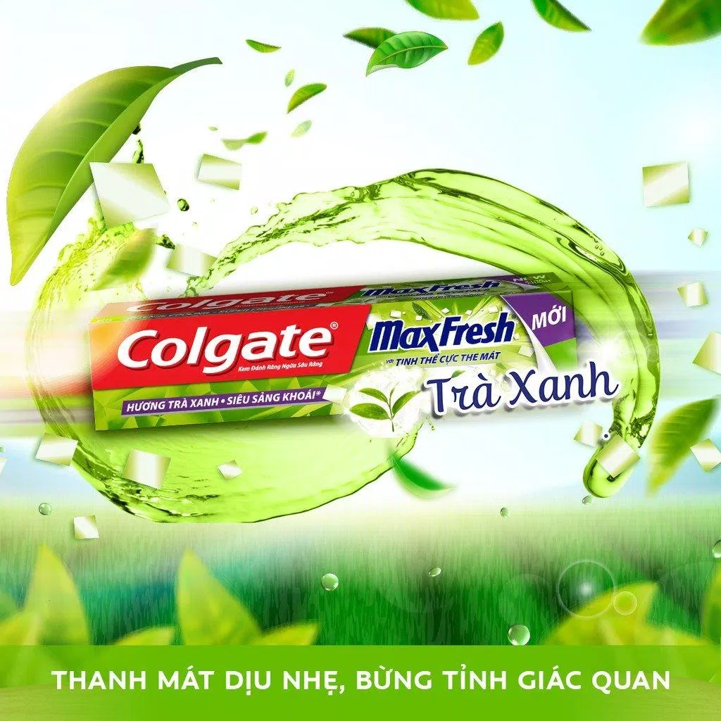 Kem Đánh Răng Colgate Max Fresh Trà Xanh (Nguồn: Internet)