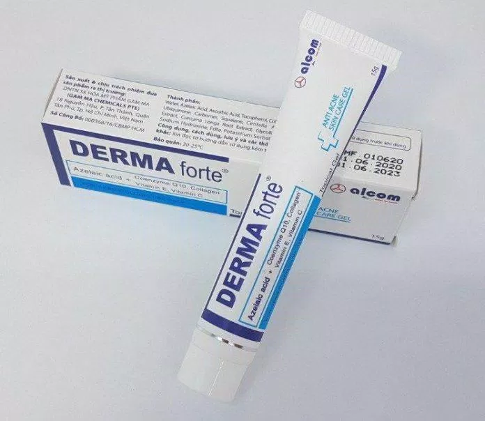 Kem trị mụn Derma Forte luôn là lựa chọn đầu tay của nhiều cô nang trong việc chọn sản phẩm trị mụn và thâm sau mụn ( Nguồn: Internet)