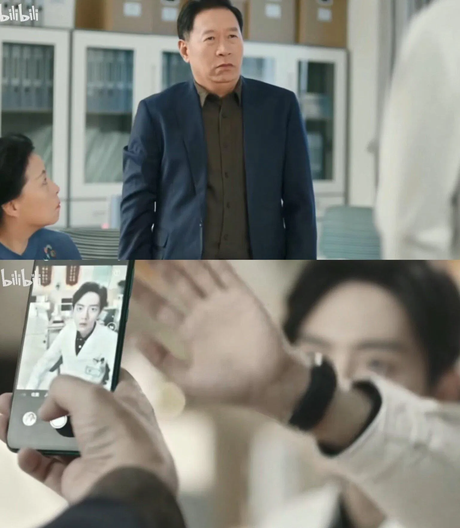 Bác sĩ Cố gặp vấn đề trong công việc. (Ảnh: Internet)