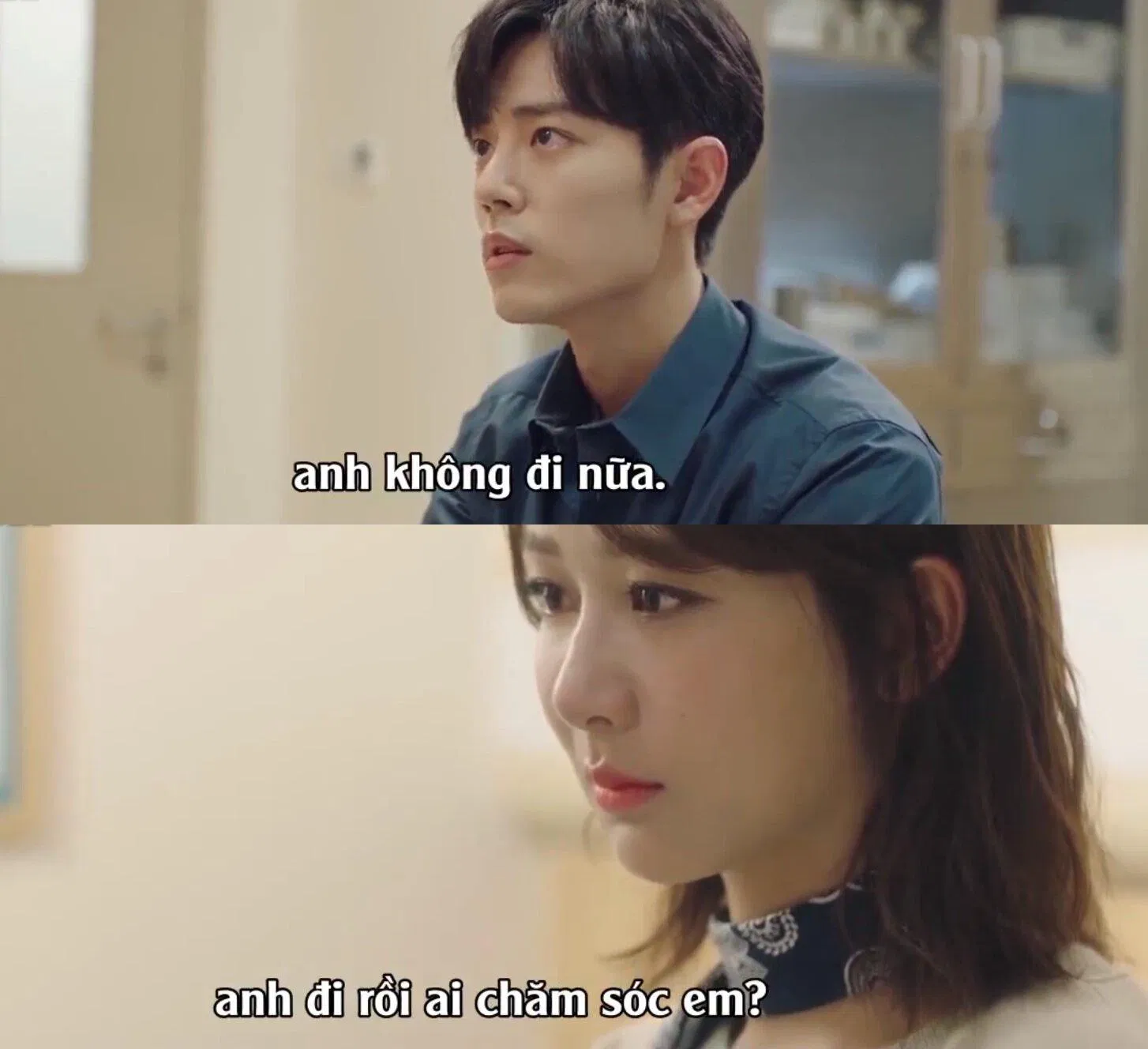 Cố Ngụy đã vì Lâm Chi Hiệu mà từ bỏ việc du học, liệu cô có thể vì anh mà từ bỏ ước mơ? (Ảnh: Internet)