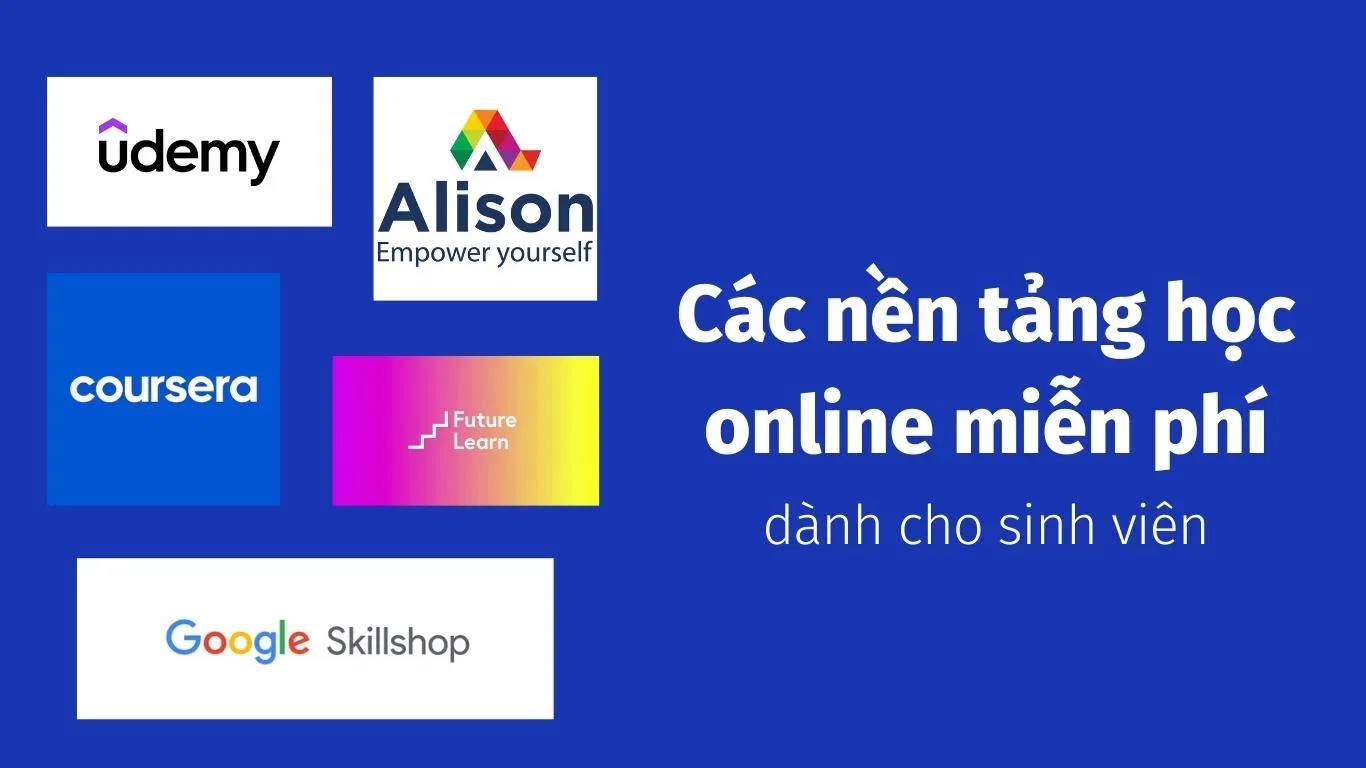 Có rất nhiều nền tảng học online miễn phí có chứng chỉ cho sinh viên (Nguồn: BlogAnChoi)