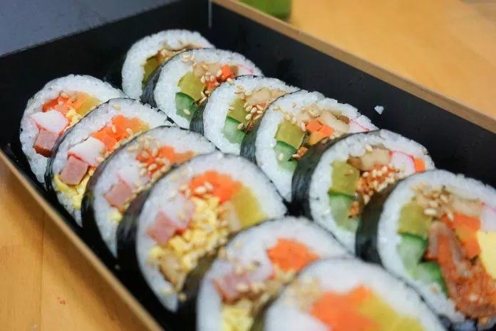 Sushi-cua-Han-Quoc-Kimbap (Anh:Internet)