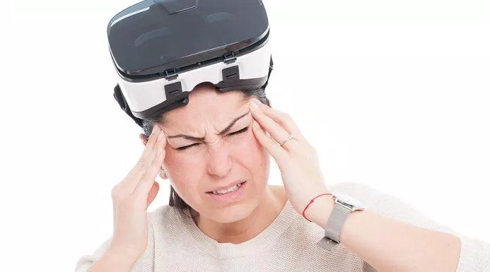 Đau mỏi mắt do dùng VR là rất thường gặp (Ảnh: Internet).