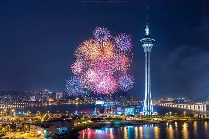Lễ hội trình diễn pháo hoa quốc tế Macau (Ảnh: Internet)
