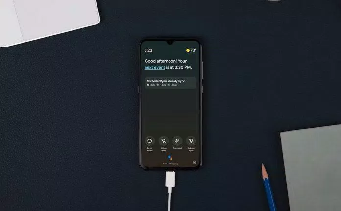 Màn hình ambient hiện thông báo không cần mở khóa (Nguồn: Internet) Màn hình ambient hiện thông báo không cần mở khóa (Nguồn: Internet)
