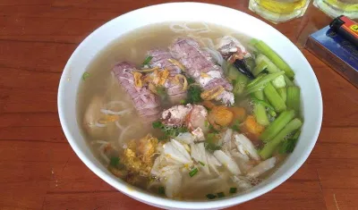Món bún bề bề của quán. (Ảnh: Internet)