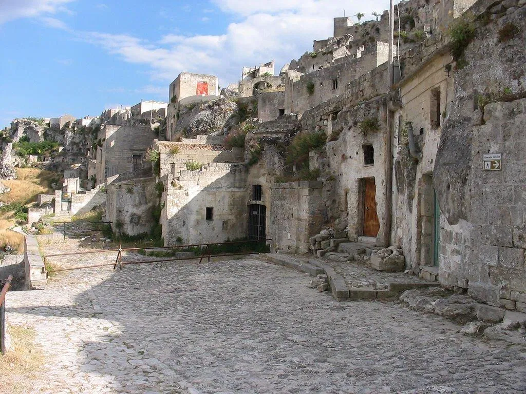 Một con đường ở Matera (Nguồn: Internet)