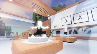 Cửa hàng Alo Yoga trong game Roblox (Ảnh: Internet). Cửa hàng Alo Yoga trong game Roblox (Ảnh: Internet).