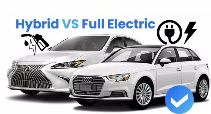 Xe hybrid khác gì so với full electric? (Ảnh: Internet).