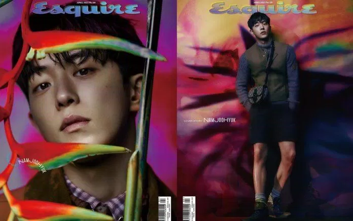 Nam Joo Hyuk trên trang bìa tháng 4 của Esquire (Ảnh: Internet)